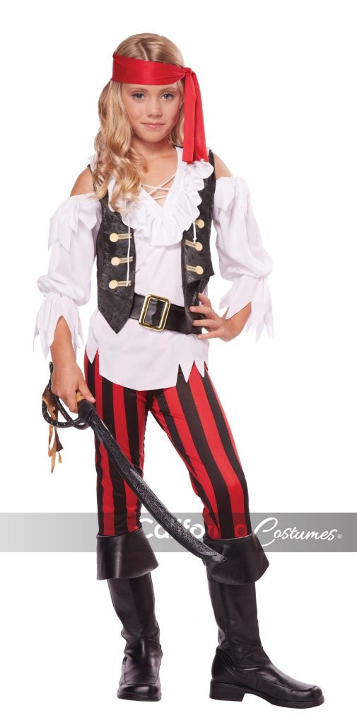 Posh Pirate Child's Costume