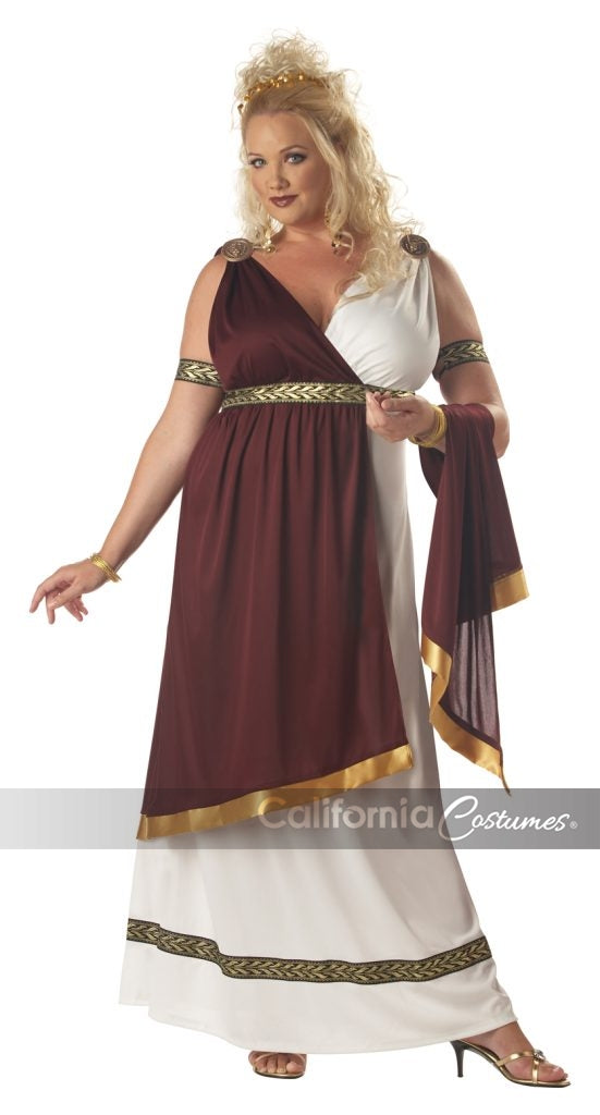 Roman Empress Costume Adult Plus