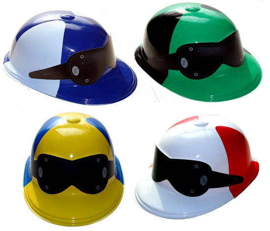 Plastic Jockey Helmet (Assorted Colors)