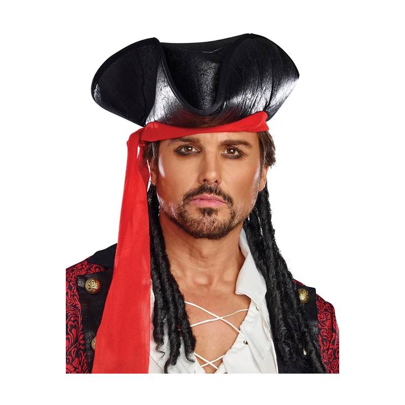 Hat - Pirate With Hair