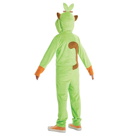 Pokemon Grookey Hooded Jumpsuit Child Costume