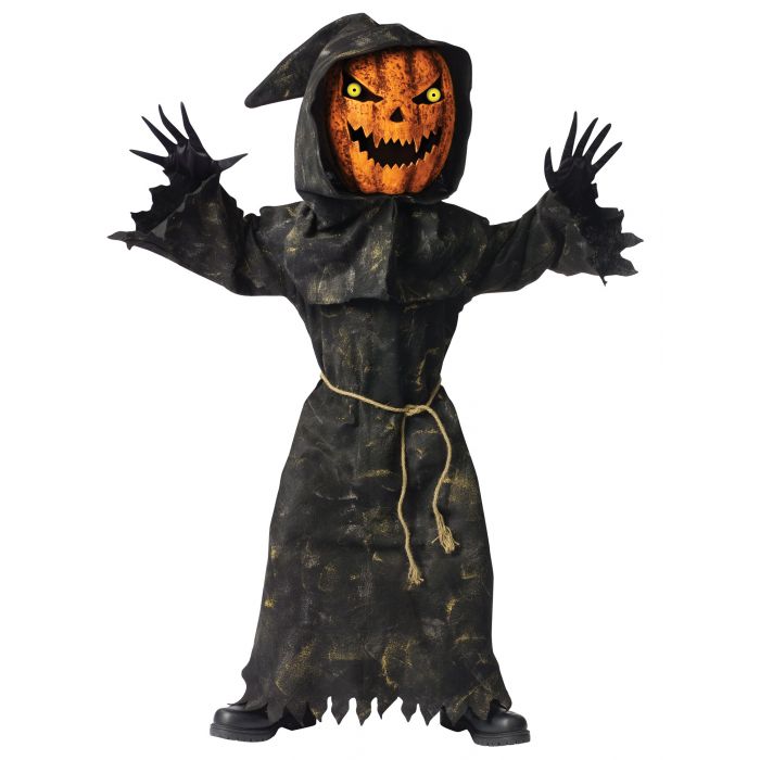 Bobble Head Pumpkin Children's Costume