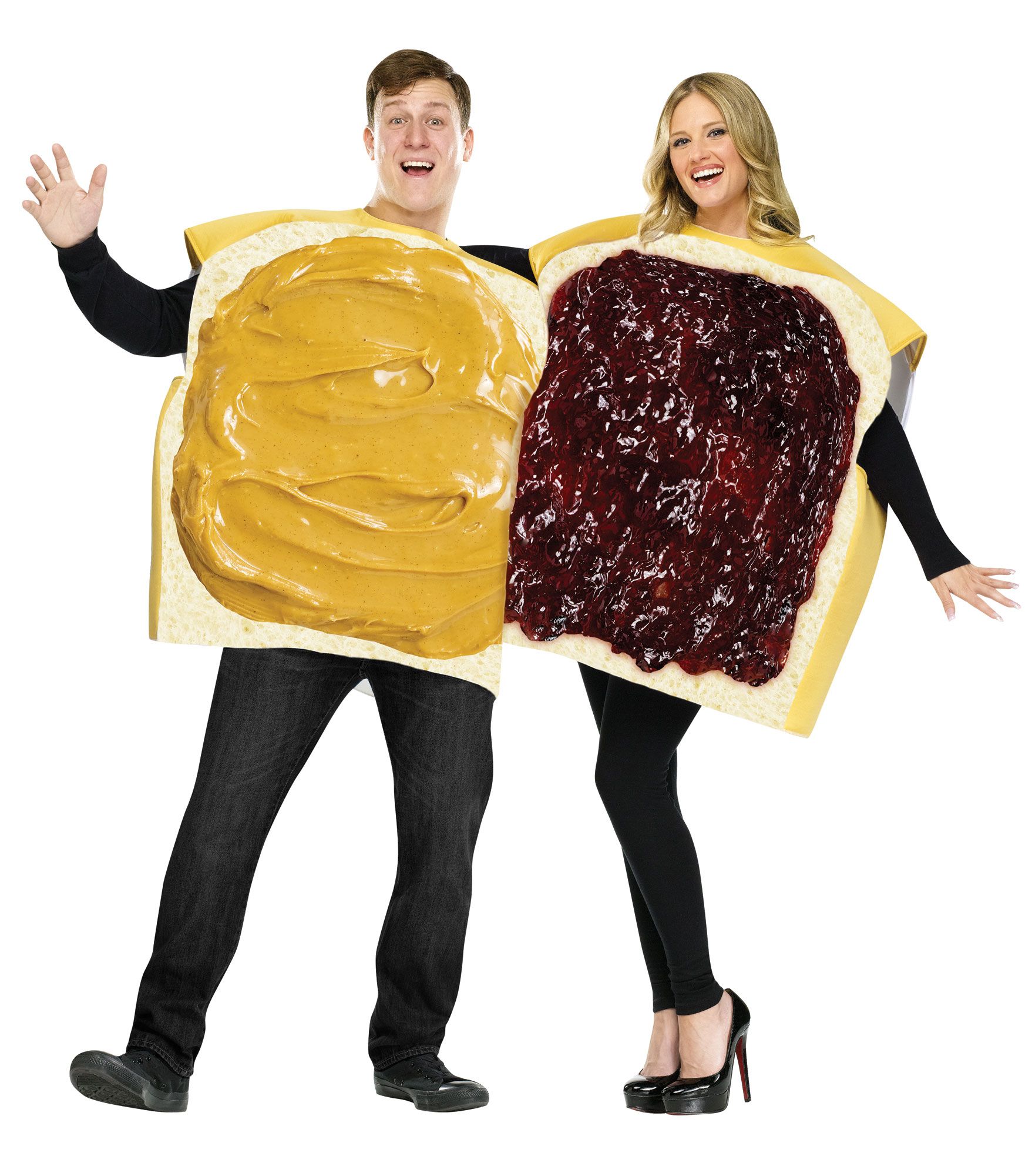 Peanut Butter and Jelly Couple Costume