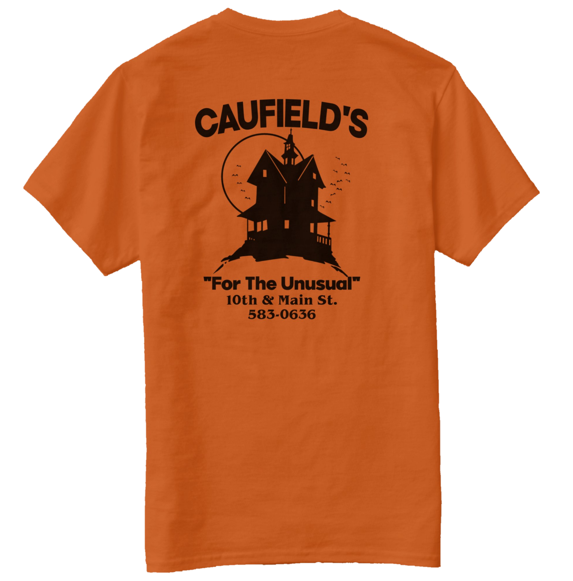 Caufield's Novelty 90's Throwback! Haunted House T-Shirt