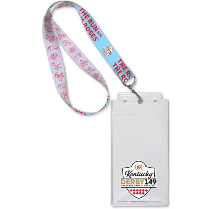 Kentucky Derby 149 Credential Holder with Lanyard