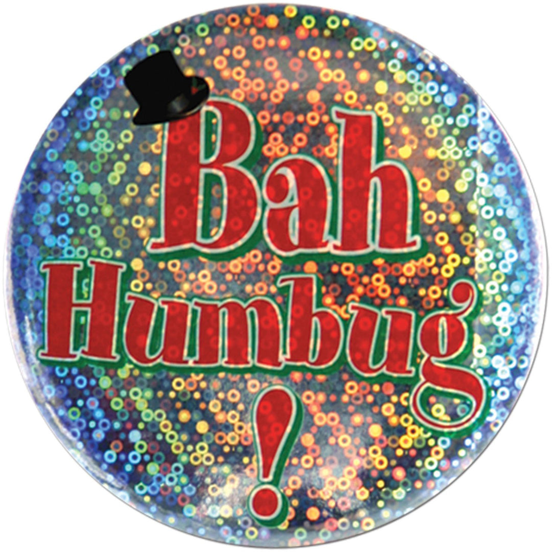 Bah Humbug! Button