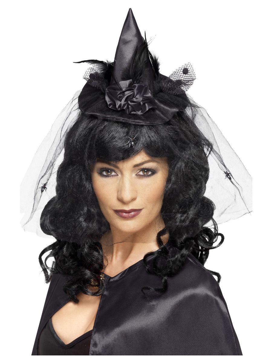 Mini Witch Hat-Black