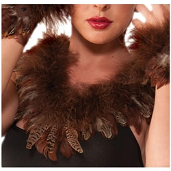 Exotic Feather Collar
