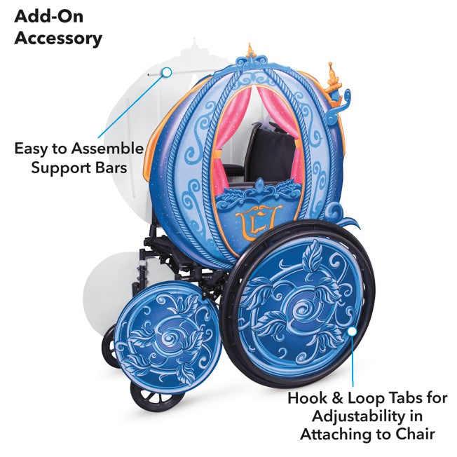 Cinderella's Coach Wheelchair Cover Set