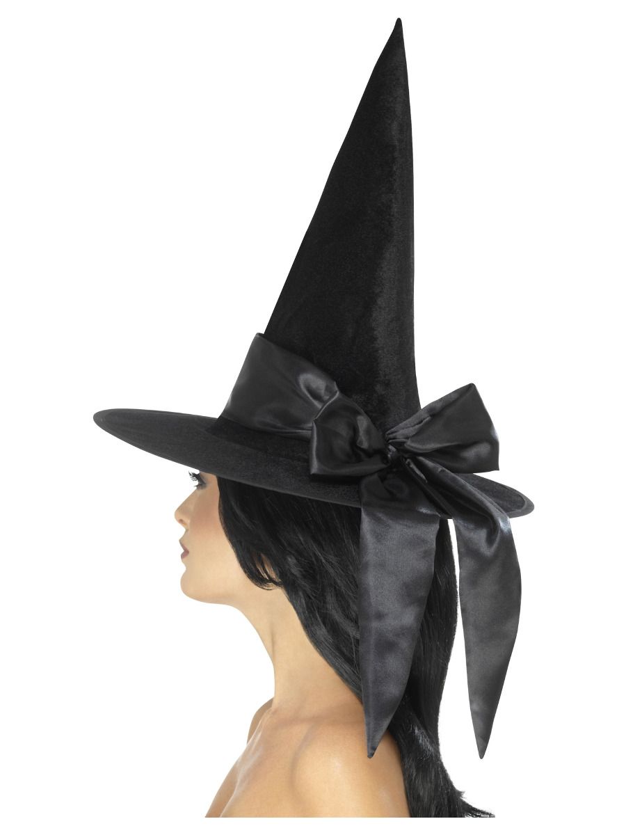 Deluxe Witch Hat-Black