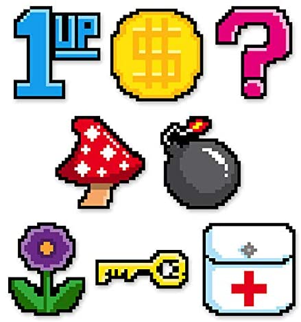 Mini 8-Bit Cutouts