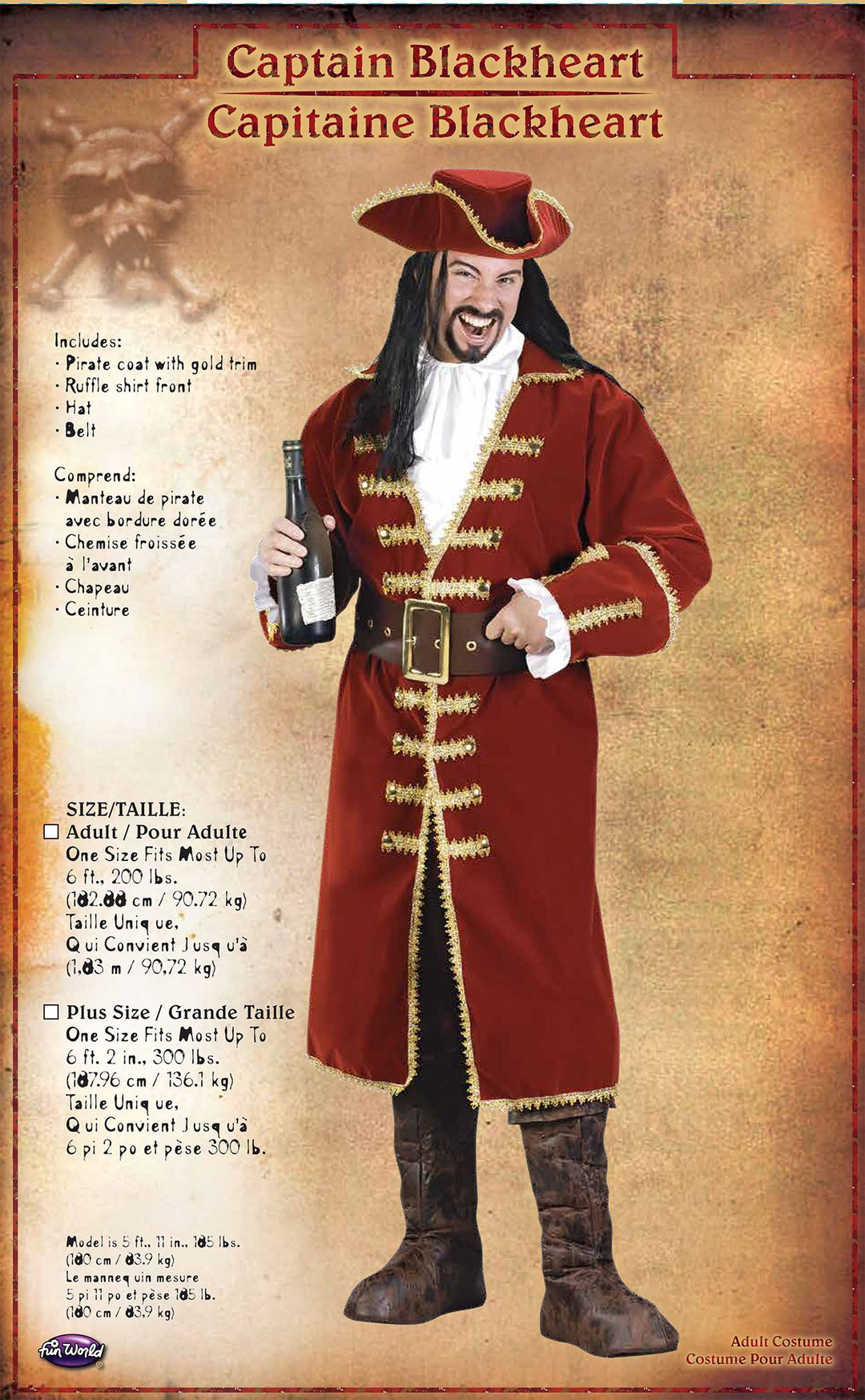 Captain Blackheart Costume