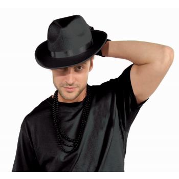 Hat - Black  Fedora Felt
