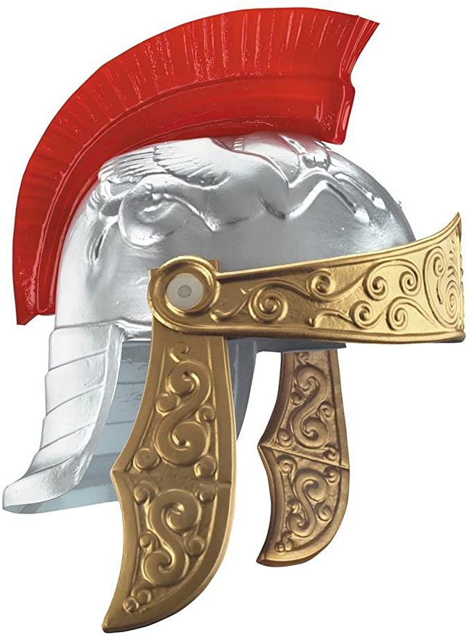 Plastic Roman Helmets