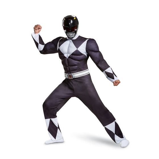 Black Power Ranger Adult Costume