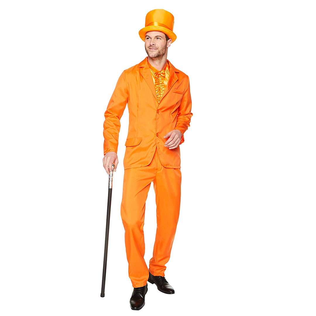 Orange Tuxedo Adult Costume