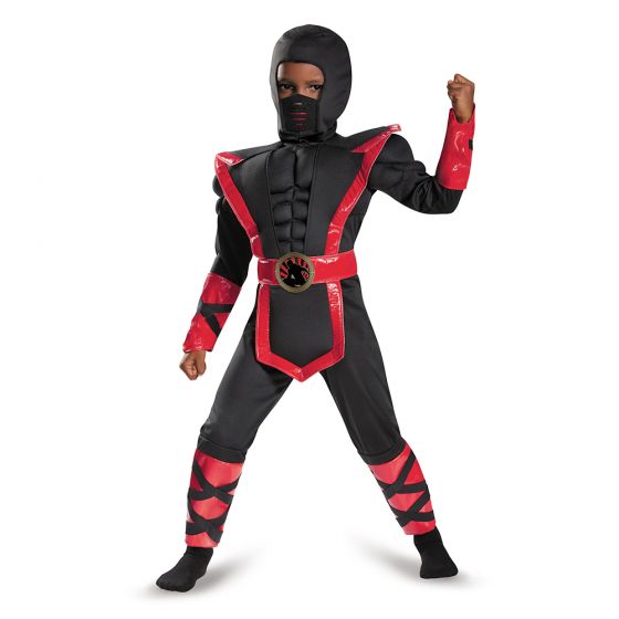 Ninja Muscle Chest Toddler Costume