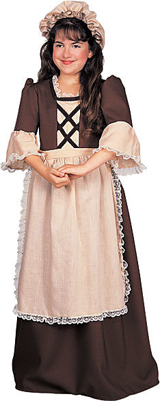 Colonial Girl Children's Costume