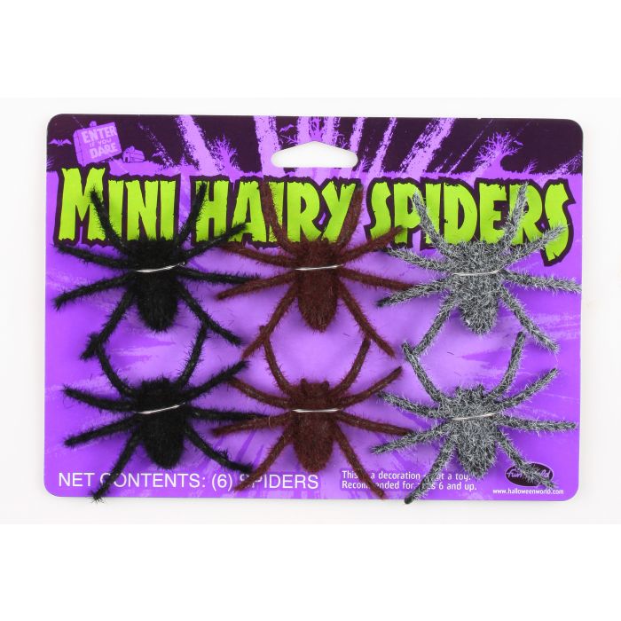 Mini Hairy Spiders
