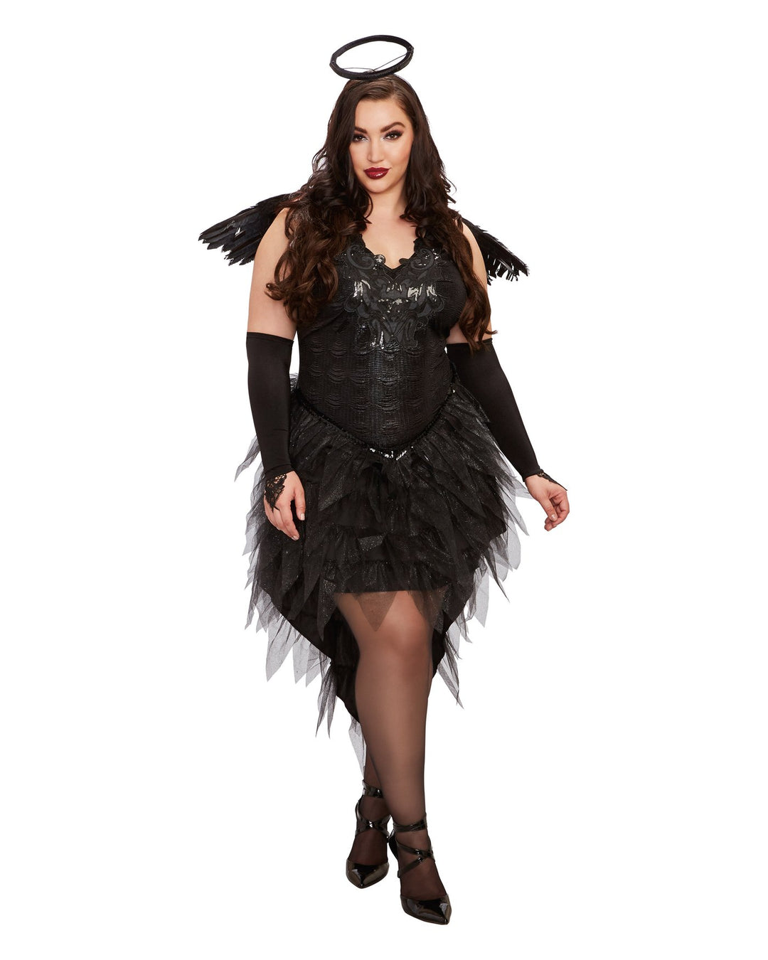 Angel of Darkness Costume - Plus Size