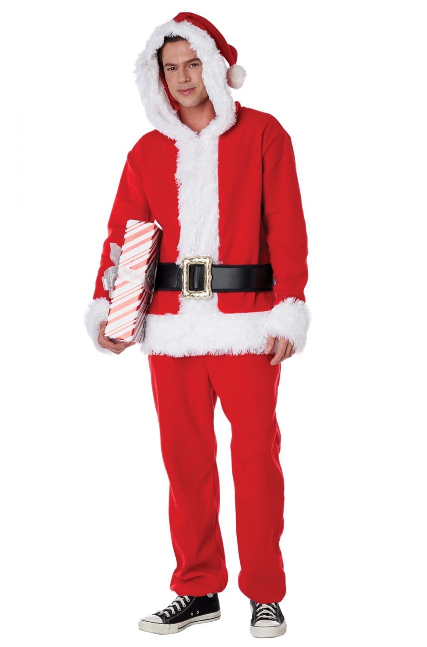 Santa Claus Fleece Jumpsuit