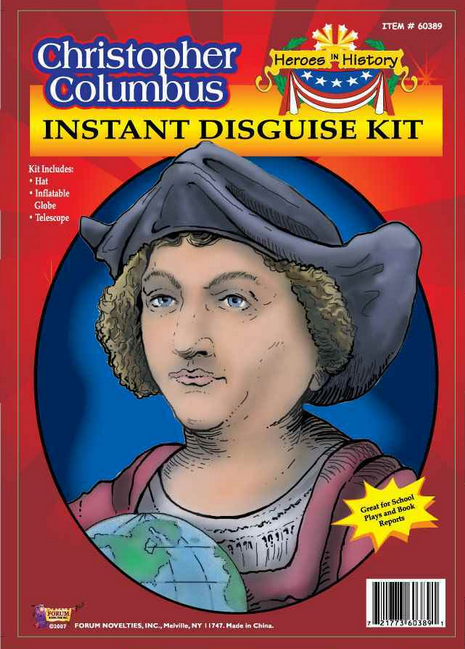 Heroes in History Instant Disguise Kit - Christopher Columbus