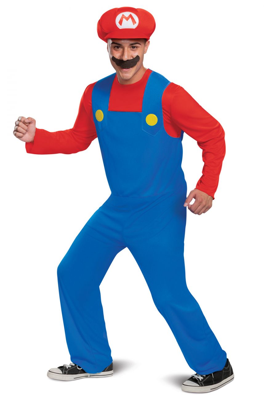 Mario Classic Costume - Adult