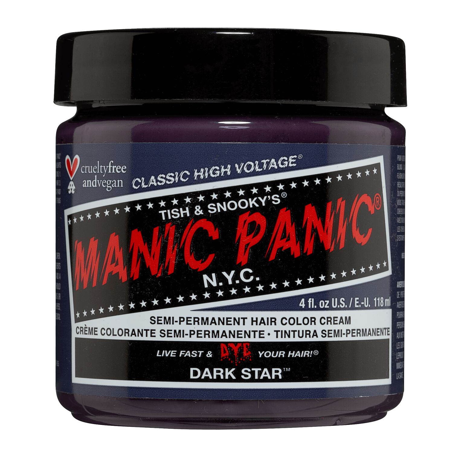 Manic Panic® Classic High Voltage Hair Color - Dark Star