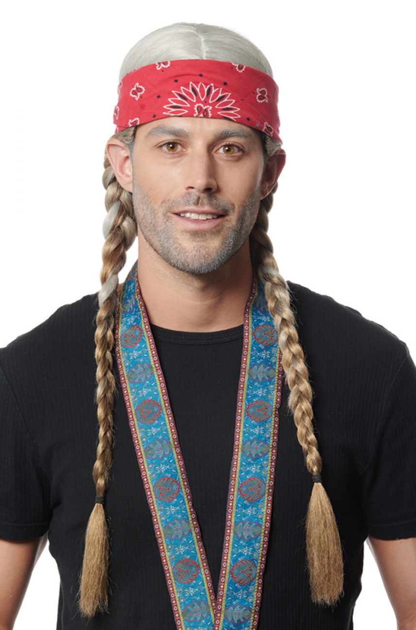 Willie Mixed Grey Wig