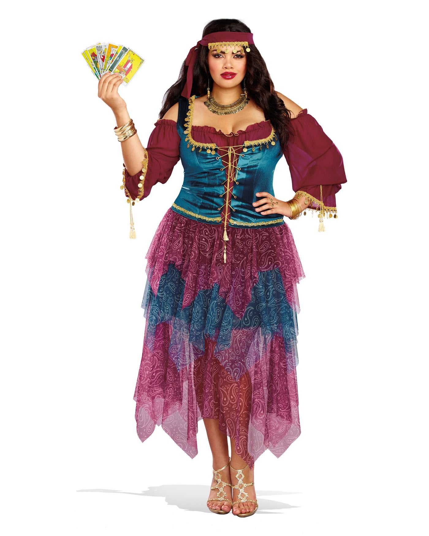 Gypsy Costume - Plus Size - 3X Gypsy Costume - Plus Size - 3X
