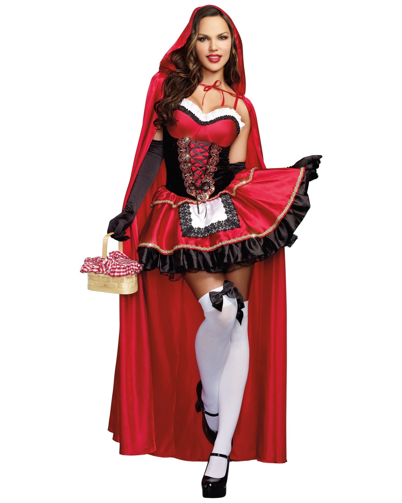 Little Red Adult Costume