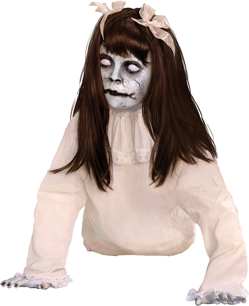 Crawling Possessed Girl Animated Prop