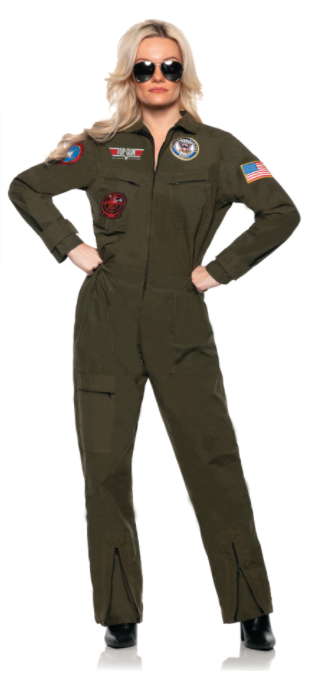 US NAVY/TOP GUN - Women's Pilot Jumpsuit