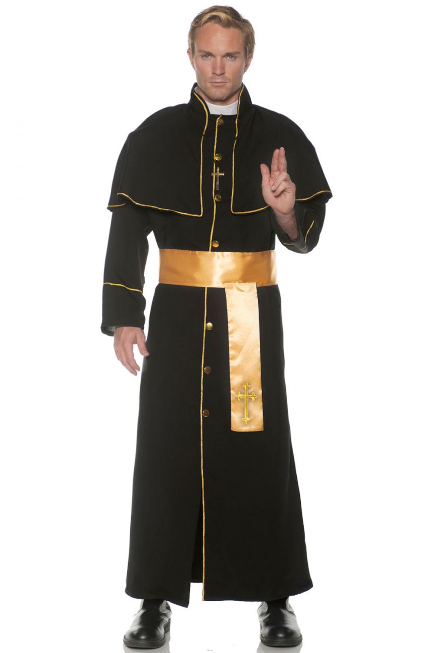 Religious Priest Deluxe Costume - Adult
