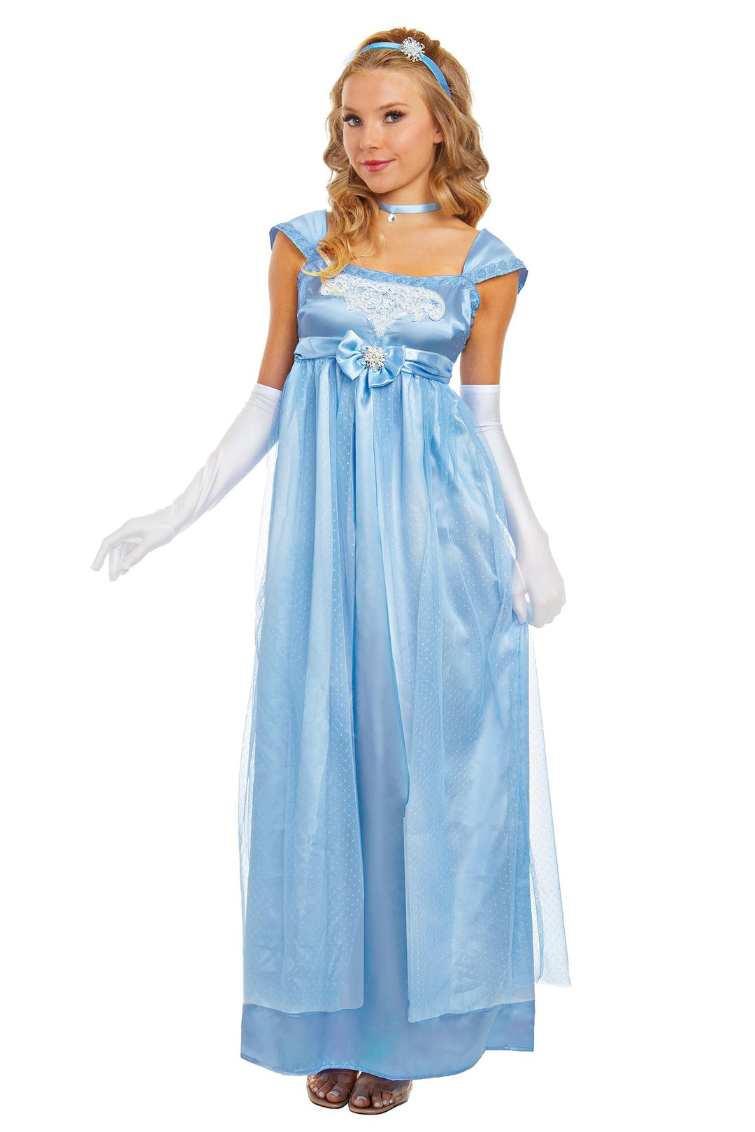Blue Regency Duchess Adult Costume