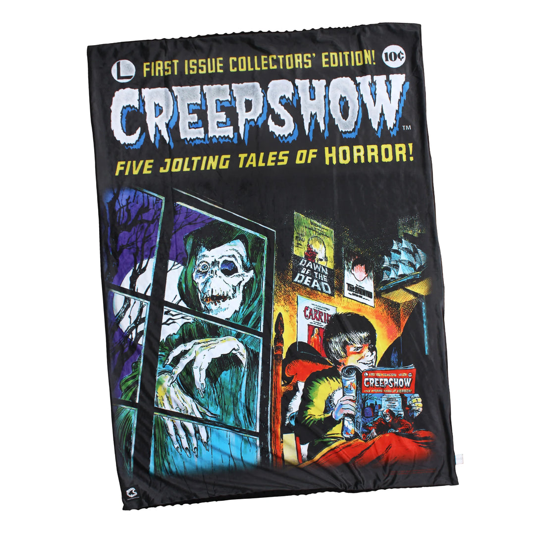 Creepshow Comic Book Throw Blanket