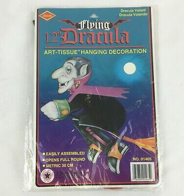 Halloween Flying Dracula- Vintage Beistle