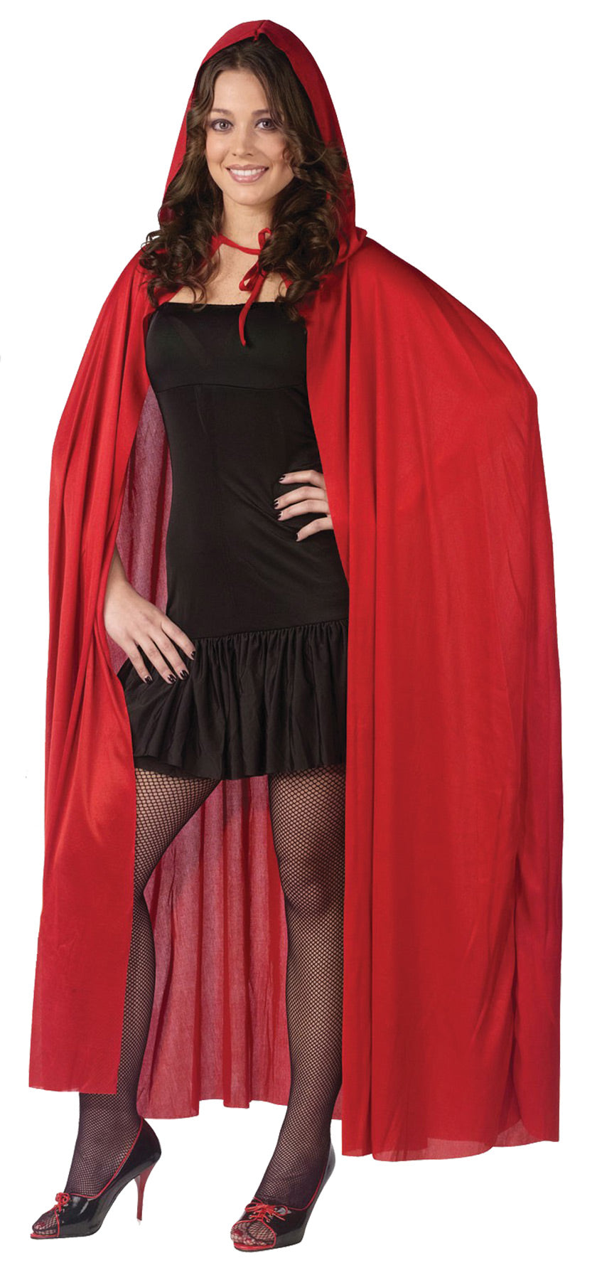 Hooded Red Cape
