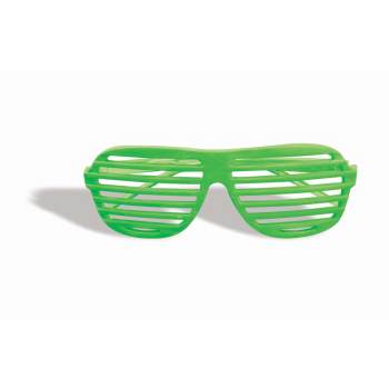 Glasses - Slat 1980's Green