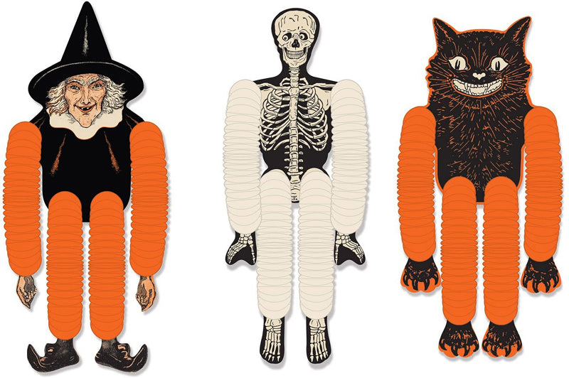 Halloween Tissue Dancers- Vintage Beistle