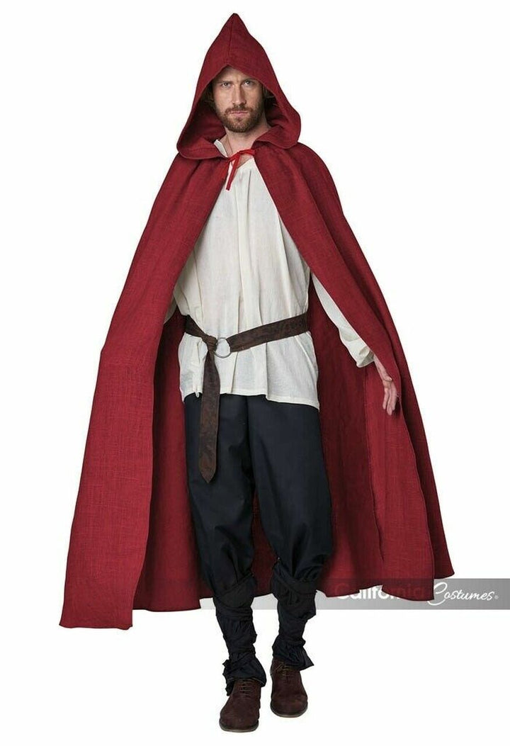 Hooded Renaissance Cloak