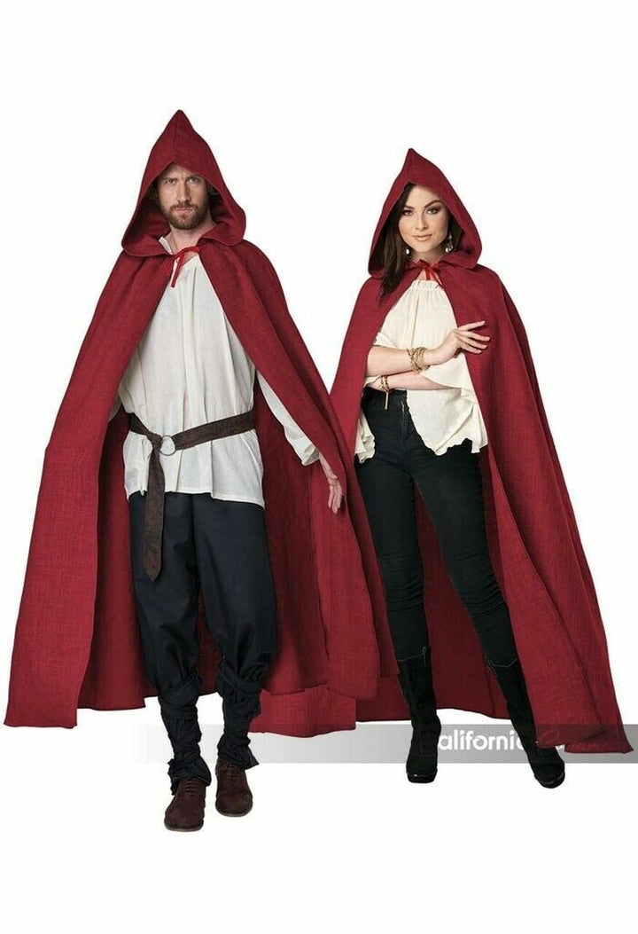 Hooded Renaissance Cloak
