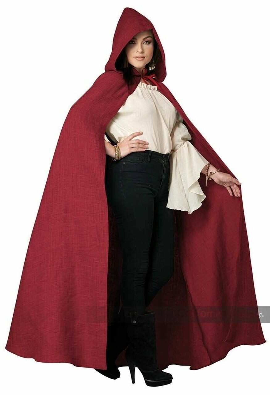 Hooded Renaissance Cloak