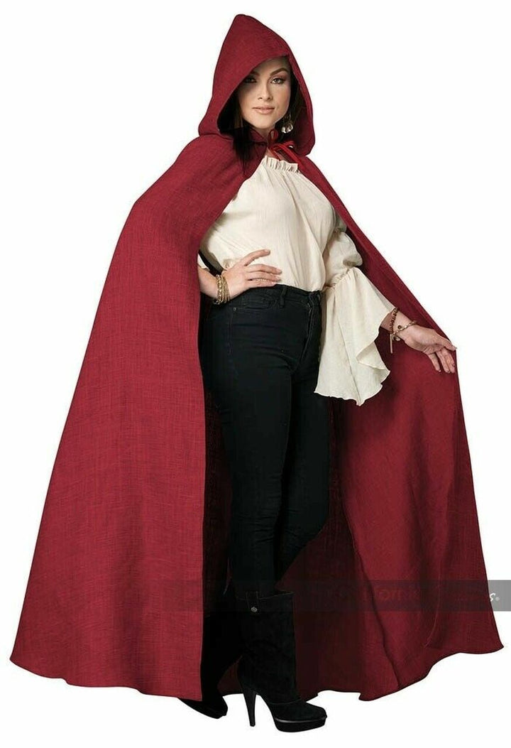 Hooded Renaissance Cloak