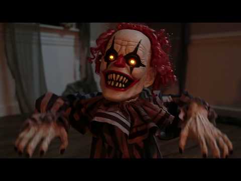 Animated Jumping Clown Prop