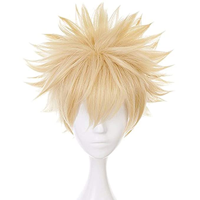 Blonde Anime Spike Wig