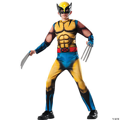 Marvel Wolverine Deluxe Muscle Chest Costume - Child
