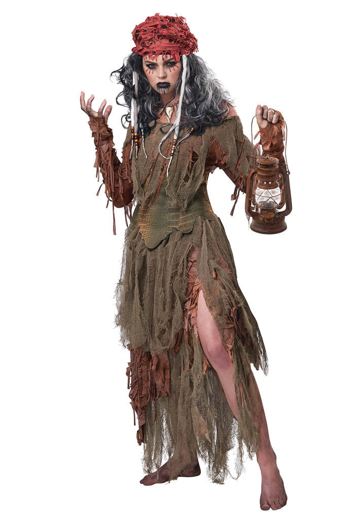 Voodoo Swamp Witch Costume Adult