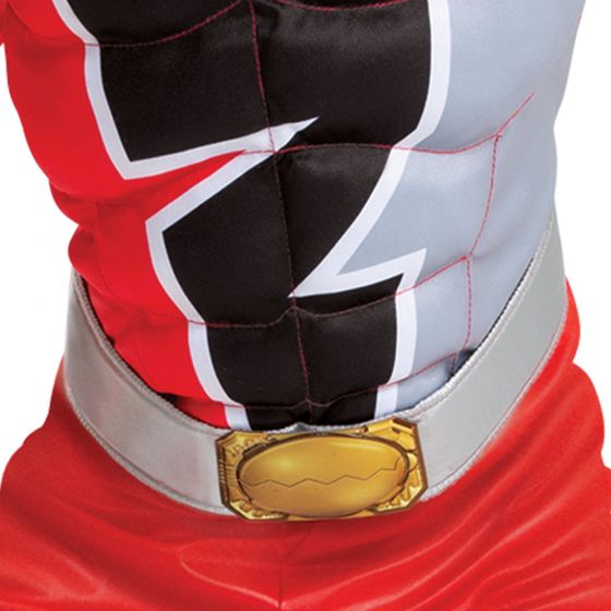 Red Power Ranger - Dino Fury Costume-Toddler