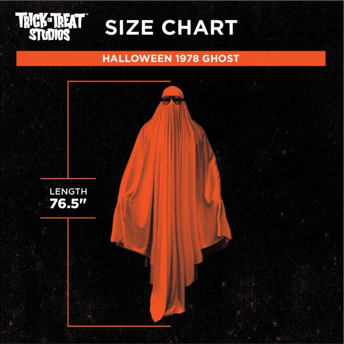 HALLOWEEN (1978) - Michael Myers Ghost Costume